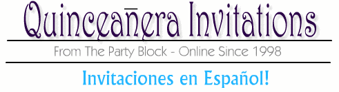 Quinceanera Invitations