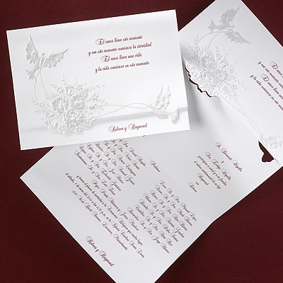 Spanish Wedding Invitations